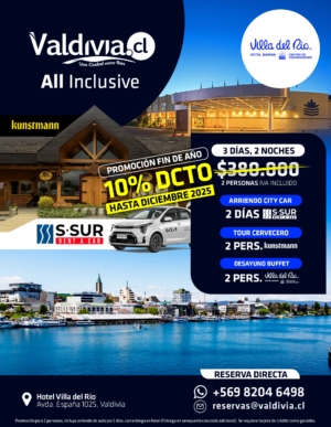Valdivia en Hotel Villa del Rio